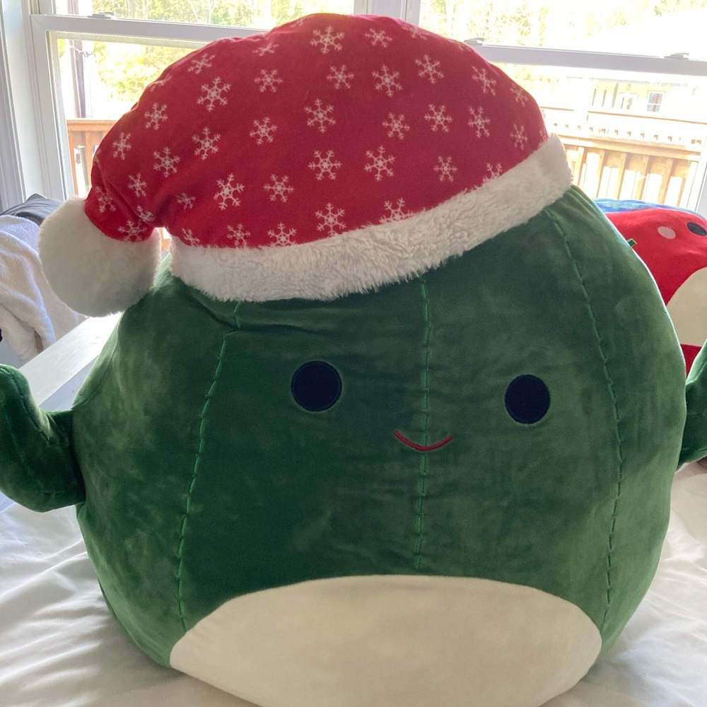 24 inch Christmas cactus squishmallow